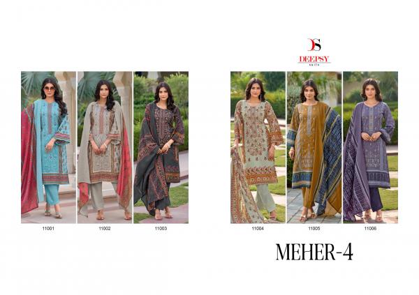 Deepsy Meher 4 Chiffon Dupatta Pakistani Salwar Kameez Collection